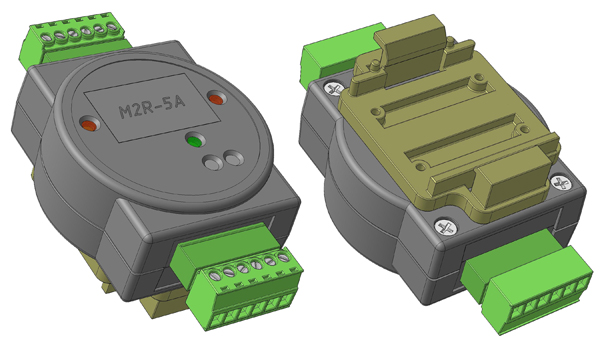 MODBUS реле серия MxR-5A на 5 Ампер (250VAC)-Различные модификации механических реле управляемых по MODBUS
